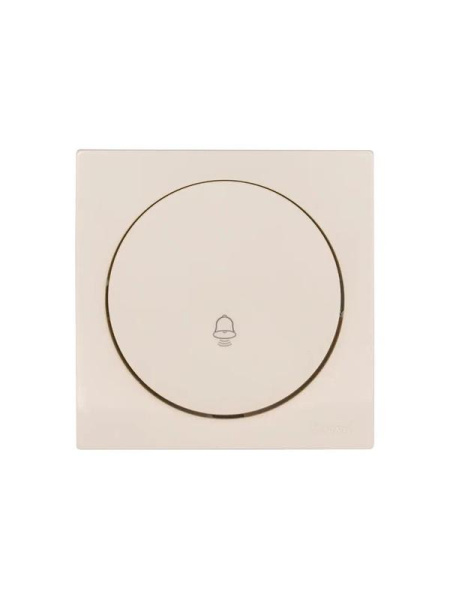 Кнопка звонка СП OSEN механизм сл. кость LEZARD 743-9088-103