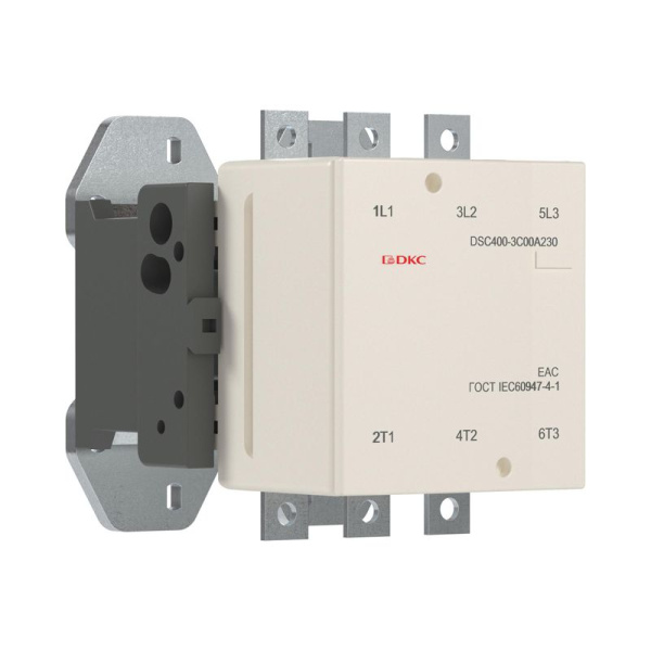 Контактор магнитный DSC400-3C00A230 400А 200кВт (AC3) 220В AC YON DSC400-3C00A230