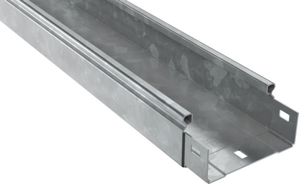 Лоток листовой неперфорир. 100х50 L3000 сталь 1.2мм HDZ IEK CLN10-050-100-120-3-M-HDZ