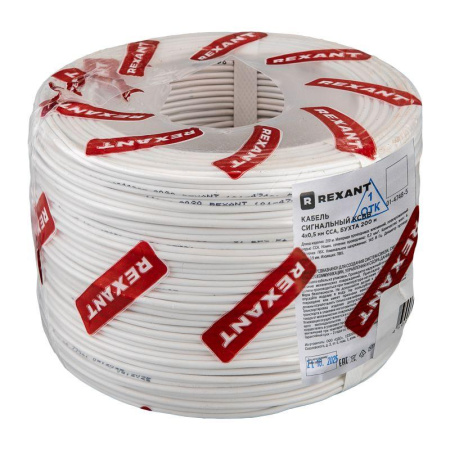 Кабель КСВВ 4х0.5 ССА (бухта) (м) Rexant 01-4748-5