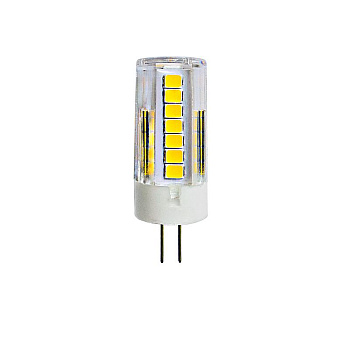 Лампа светодиодная LED-JC-220/5W/4000K/G4/CL GLZ09TR 5Вт прозрачная 4000К нейтр. бел. (упак. картон) Uniel UL-00006745
