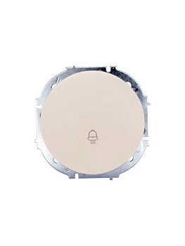 Кнопка звонка СП OSEN механизм сл. кость LEZARD 743-9088-103