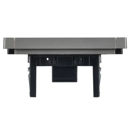 Розетка HDMI FORTE&PIANO FP540 сталь IEK FP-H10-K46