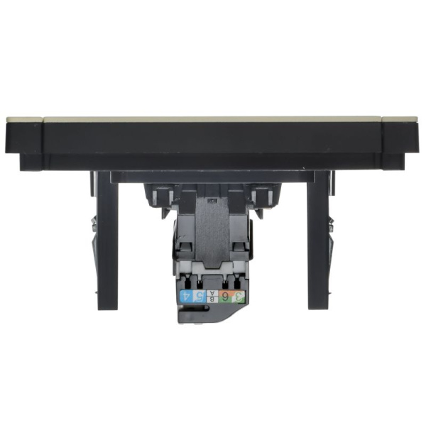 Розетка компьютерная FORTE&PIANO FP832M RJ45 кат.5E сл. кость IEK FP-K10-1-M-K41