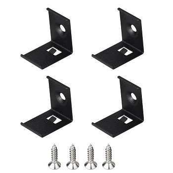 Держатель SL-KANT-H20 BLACK металл (комплект) Arlight 049421