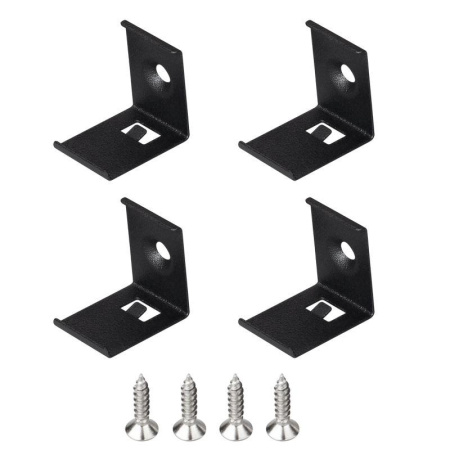 Держатель SL-KANT-H20 BLACK металл (комплект) Arlight 049421