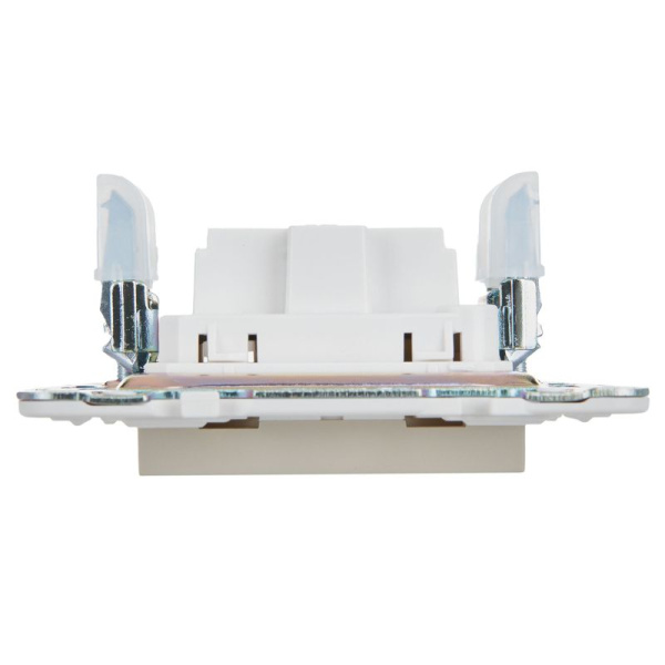Розетка SKANDY 10А без заземл. без защ. шторок SK-R02B беж. IEK SK-R10-10-K10