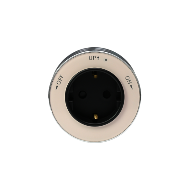 Розетка MultiTrack 16А 2P+E 250В круглая тип MTK13 песочн. SE MTK13001P