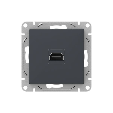 Розетка СП Эпика HDMI механизм графит EKF UP1-SOG-HDMI