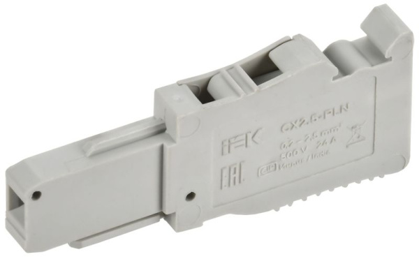 Разъем втычной концевой CX2.5-PLN ARMAFIX IEK AF-CT40-00-K03-002-PLN