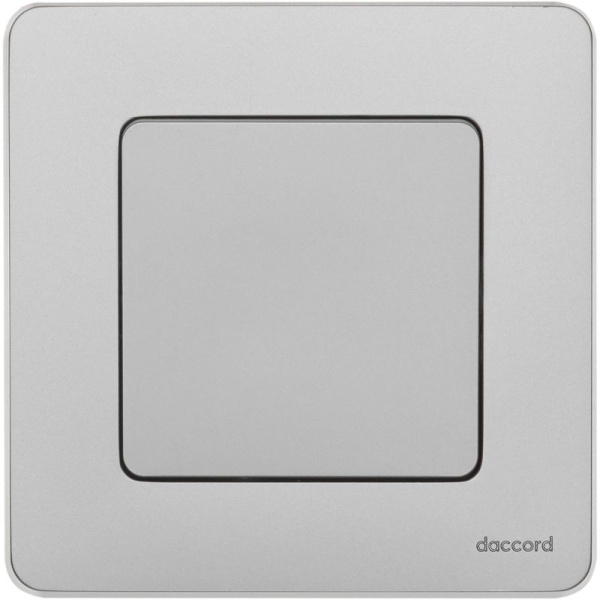 Переключатель 1-кл. Inspiria 10А IP20 250В 10AX механизм алюм. IEK 673652