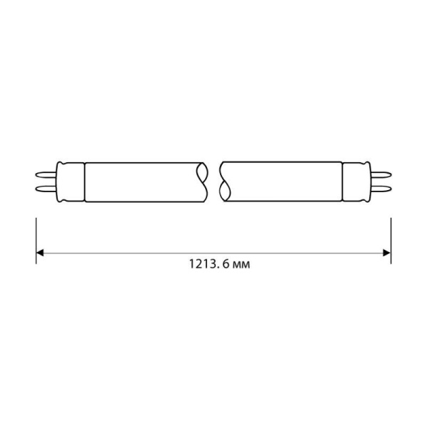 Лампа люминесцентная FT8-36W/54 36Вт T8 6500К G13 Camelion 3009