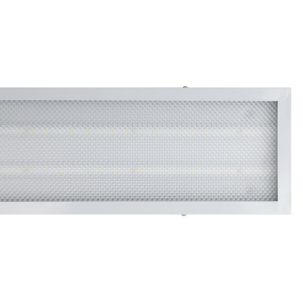 Светильник светодиодный ULP-Q105 18120-45W/6500K WHITE M3 45Вт 6500К IP40 5400лм потолочн. универс. дневной свет рассеив. призма встроен. в комплекте с источником питания бел. Volpe UL-00012637