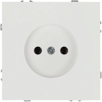 Розетка 1-м СП Galaxy 16А IP20 250В без заземл. бел. матов. 15-2106-08 Эра Б0071696