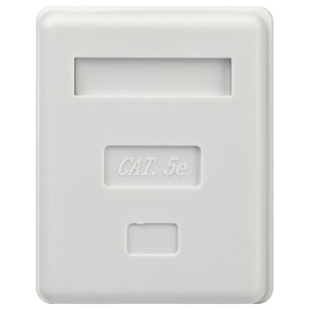 Розетка компьютерная 1-м RJ45 кат.5E неэкранир. RJ01UN Эра Б0056900