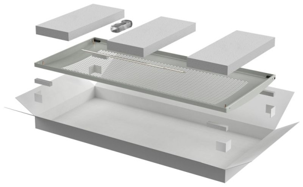 Дверь для шкафа LINEA N 24U 600мм перфорир. сер. ITK LN35-24U6X-DP