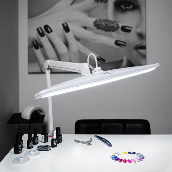 Светильник светодиодный настольн. ECO light 84LED бестеневой на струбцине регулятор яркости бел. Rexant 31-0401