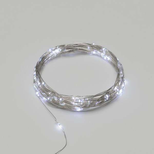 Гирлянда светодиодная "Роса" 10м 100LED бел. IP20 USB Neon-Night 315-975