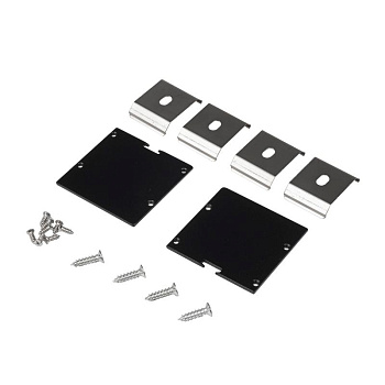 Заглушка торцевая для PAL5050 BLACK черн. (уп.2шт) JazzWay 5058910