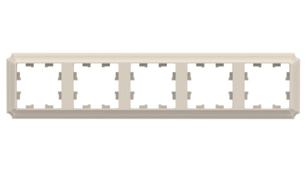 Рамка 5-м AtlasDesign Antique универс. беж. SE ATN100205
