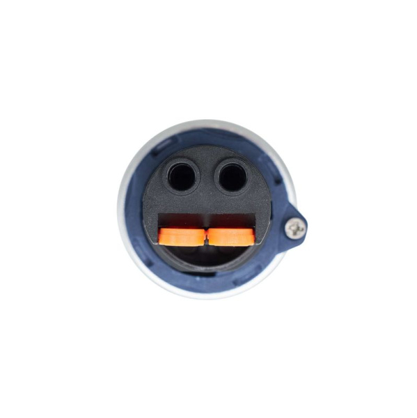 Индикатор сигнальный со встроен. диодом 220В зажим Plug-In алюм. красн. DKC M22L-F220RAP