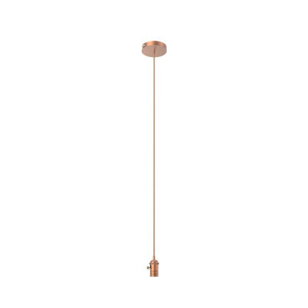 Светильник Decor E27 IP20 200-240В 1м подвесной медн. GAUSS PL043