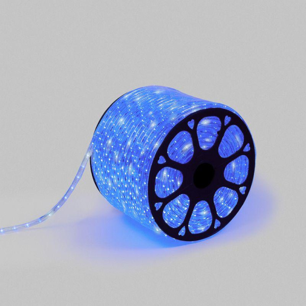 Шнур светодиодный Дюралайт эффект мерцания 2Вт 36LED/м син. (уп.100м) Neon-Night 121-253