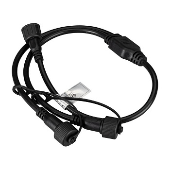 Коннектор питания ARD-CLASSIC-SYNC-RGB Ardecoled 230В 2 порта закрытый черн. Arlight 031802