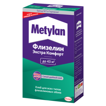 Клей обойный Метилан Флизелин Экстра Комфорт 300г 3000296 Момент Б0051812