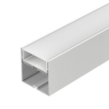 Профиль SL-LINE-7477-2500 WHITE+OPAL L2500 с экраном алюм. Arlight 021372