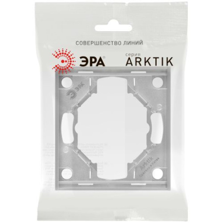 Рамка 1-м Arktik алюм. 16-5001-03 Эра Б0070546