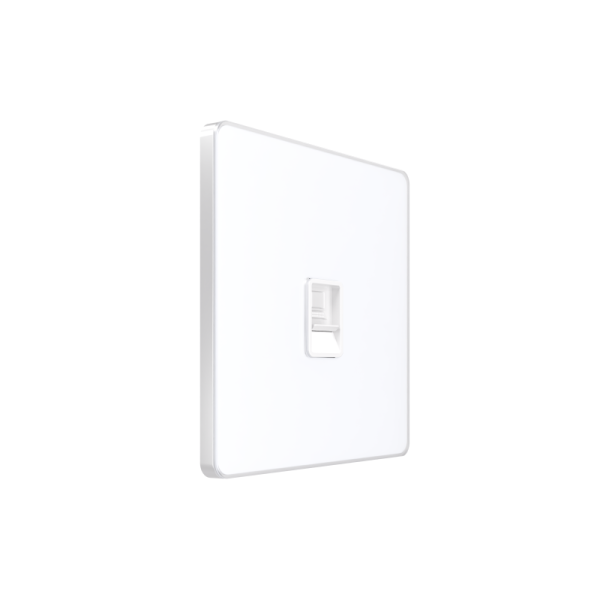 Розетка информационная 1-м СП Systeme Infinity RJ45 кат.6 IP20 арктич. лед SE FSE000186