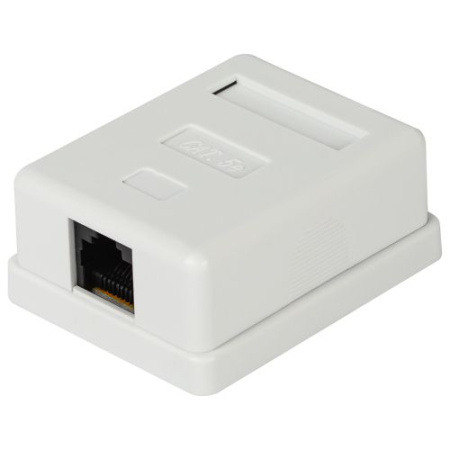 Розетка компьютерная 1-м RJ45 кат.5E неэкранир. RJ01UN Эра Б0056900