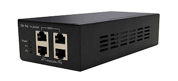 Инжектор PoE Midspan-2/602G Gigabit Ethernet на 2 порта OSNOVO 13143