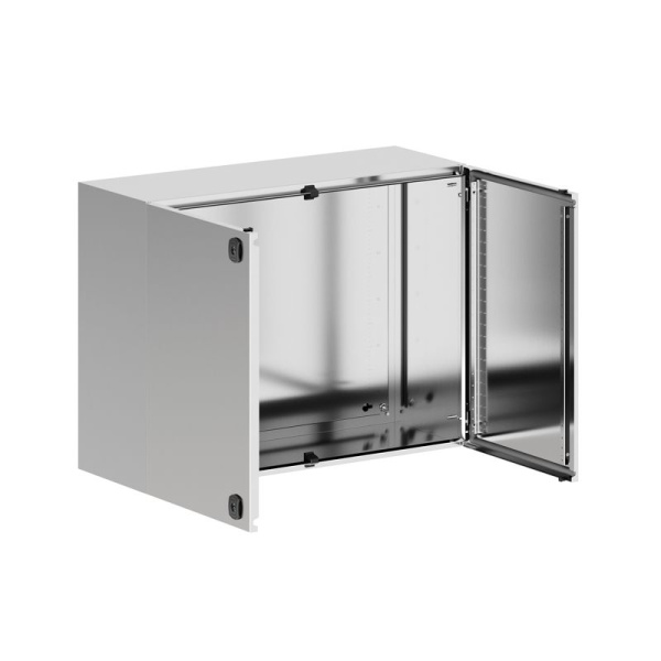 Корпус навесной STH с М/П двухдверный из нержавеющей стали AISI304 600х800х300мм без фланца DKC R5STH0683-304