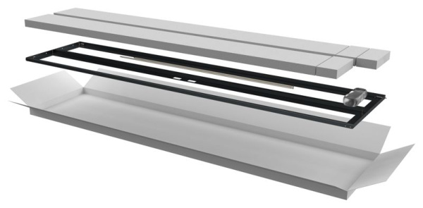 Дверь двустворчатая для шкафа LINEA N 47U 600мм перфорир. черн. ITK LN05-47U6X-D2P