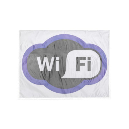 Наклейка информационный знак "Зона Wi-Fi" 150х200мм Rexant 56-0017