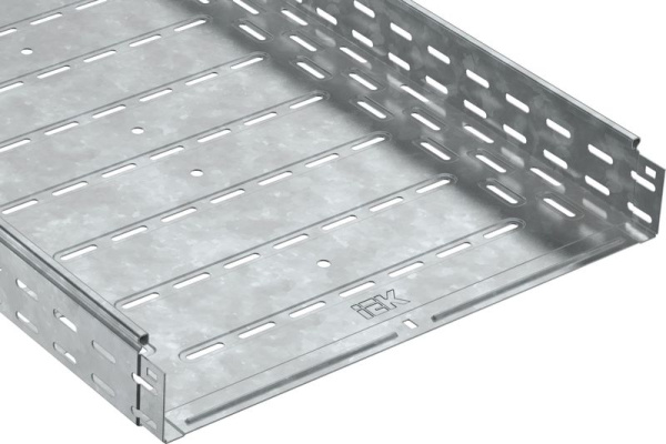 Лоток листовой перфорир. 500х80 L3000 сталь 1.2мм IEK CLP10-080-500-3