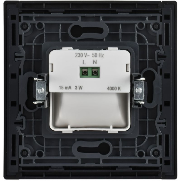Подсветка светодиодная FORTE&PIANO FP757M встраив. никель IEK FP-FL20-M-K50