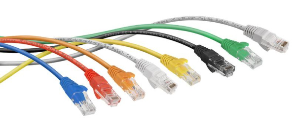 Патч-корд U/UTP кат.5E PC-UTP-RJ45-Cat.5e-3m-BL 2хRJ45/8p8c неэкранир. PVC 3м син. Cabeus 7462c