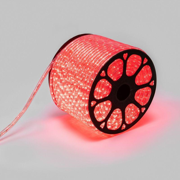 Шнур светодиодный Дюралайт чейзинг 3Вт 36LED/м красн. (уп.100 м) Neon-Night 121-322