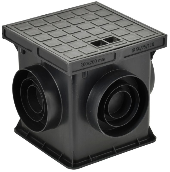 Колодец контрольный с крышкой пластик IEK ZKK10-60-200