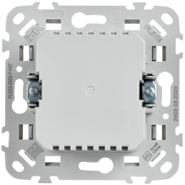 Светорегулятор проходной СП FLITE СС26-5-12-ФлА TRIAC 550Вт механизм алюм. IEK FI-D23-0550-P-K47