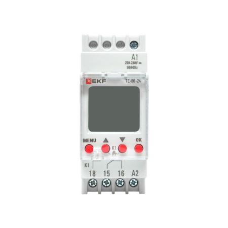 Таймер электронный ТЭ-80 24-230В PROxima EKF te-80-24