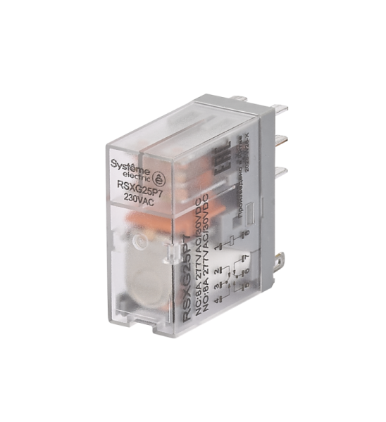 Реле 8А 2перекл. 230В AC SE RSXG25P7