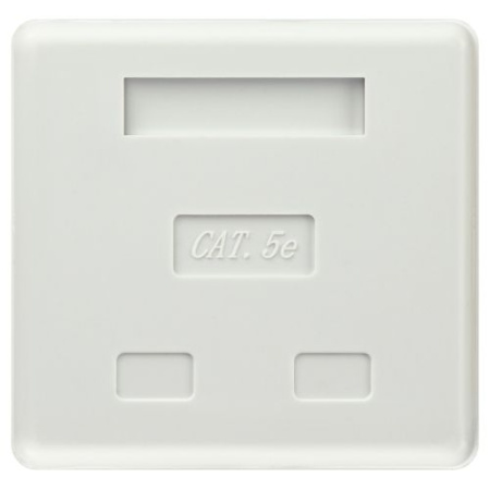 Розетка компьютерная 2-м RJ45 кат.5E неэкранир. RJ02UN Эра Б0056902