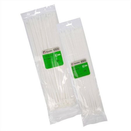 Хомут кабельный КСС 9х650 нейл. бел. (уп.100шт) Fortisflex 50015