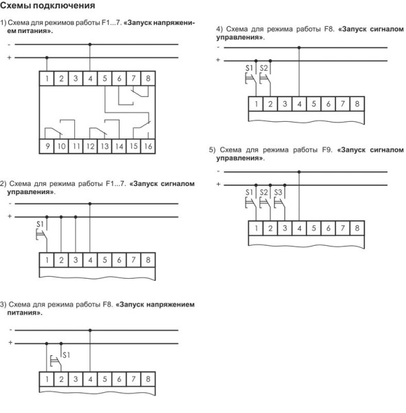Реле времени RV-03-1/24 4х8А 24В AC/DC 4НО/НЗ IP20 многофункц. 3-х канал. 9 режимов работы с входами START диапазон выдержки времени 0с-99ч 59мин; 3мод. монтаж на DIN-рейке F&F EA02.001.029