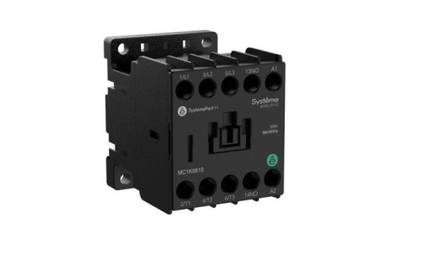 Контактор MC1K 4P(2НО+2НЗ) 6А AC 230В 50/60Гц SE MC1K06008P7