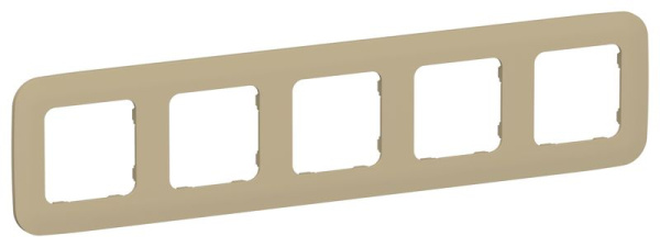 Рамка 5-м СП FLITE РУ-5-А-ФлХ хаки IEK FI-M52-31-20-K59